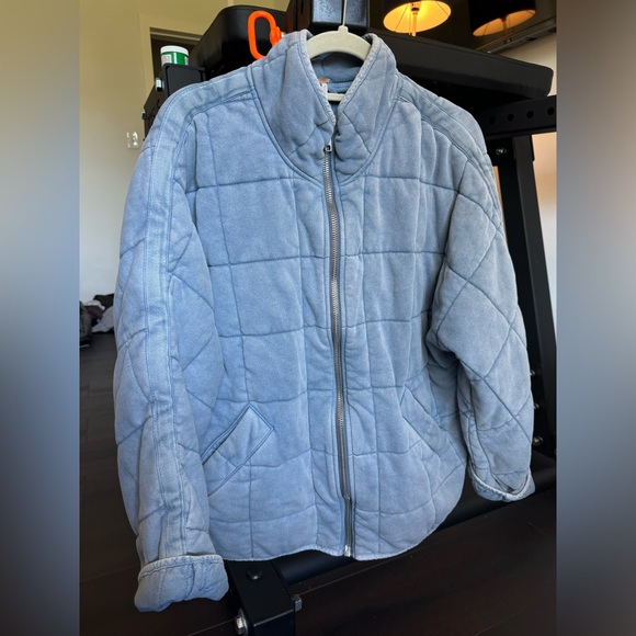 Free People Dolman Quilted Knit Jacket - Picture 7 of 8